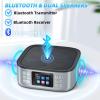 ARAFUNA Portable CD Player with Bluetooth, Speakers, Rechargeable, FM Radio, LED Display, AUX/USB, for Home & Car view 3