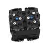 KONDOR BLUE | B Kit for Blackmagic Pyxis Cage System | Modular Cage with 40+ Mounting Points, NATO Rails, Bubble Level, & Captive Hardware | Raven Black view 4