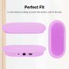 Silicone Glow Cover Case for Google TV Streamer 4K 2024 Protective Sleeve for Google TV Streamer 4K Host Box,Anti-Slip Scratch Shock Protection (Glow Purple) view 3