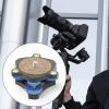 High Precised Camera Leveling Device Aluminum Alloy Leveler 3-Way Adjuster Measurement Leveler Base view 2