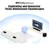 Hiwill Dolby Atmos 5.1CH Sound Bar for Smart TV, w/5.25'' Subwoofer & 2 Rear Speakers Wired Surround Sound System, 380W Peak Power, Compact Bluetooth Soundbar Speaker, eARC/ARC/Optical, HiElite A51 view 4