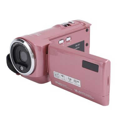 Video Camera Camcorder, 16X Digital Zoom Vlogging Camcorder, 2K Camcorder 48MP 16X Digital Video Camera, Mini 48MP DV Camera with 2.4 inch Screen 270 Degree Rotation for Beginner