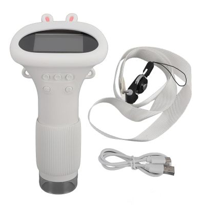 GOWENIC Handheld Microscope, 1000X Teens Microscope Camera, 2.0 Inch Color Screen with 8 LED Lights, Portable Digital Microscope for Teens Students Adults (White)