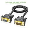 ACGTUY DB9 Serial Port Cable RS232 Connecting Line Male to Male and Female to Female 9-pin COM Port Line Direct Cross 485(15m 49.2ft,Pure Copper Gold M-M) view 3