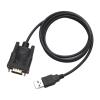 ACGTUY USB to RS232 COM Serials Adapter Port Serials PDA 9 Pin DB9 Cable Adapter Support Windows 10 8 7Mac Linux FT232 1.5m(Black) view 1