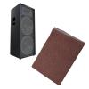 Speaker Grill Cloth, Polyester Mesh Fabric for Home Stage Audio Speakers, KTV Boxes Repair, Speaker Grill Fabric with Excellent Elasticity, Double Layer Wear (Coffee) view 3