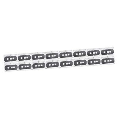FELTECHELECTR 16pcs Retro Recording Fun Cassette Tapes Blank Audio Cassettes Organize Label Case