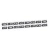 FELTECHELECTR 16pcs Retro Recording Fun Cassette Tapes Blank Audio Cassettes Organize Label Case view 1