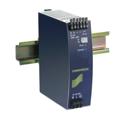Arionyx Switching Power Supply DIN-Rail Power Supply QS5.241-A1, 24V DC, 5A Output, 120W, Single Phase, QS5.241-A1 QS 5.241-A1