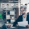 Bluetooth Glasses for Men Women, Anti-blue Light Lenses, Smart Audio Glasses with Mic & Speakers, Touch, Voice Assistant Compatible - 4-6 Hrs Batteries for Office, Relaxing, Music view 2