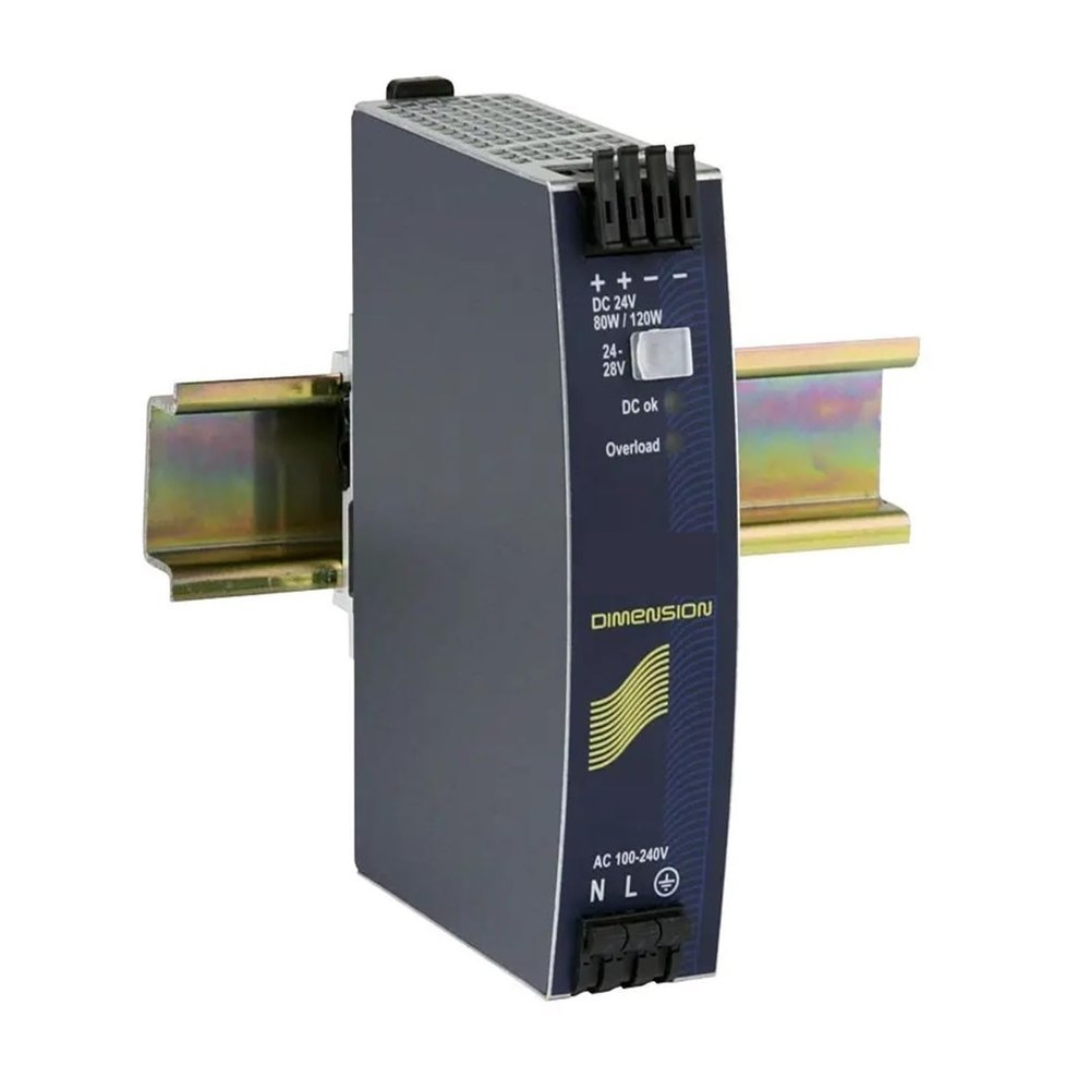 Arionyx Switching Power Supply DIN-Rail Power Supply QS3.241, 24V DC, 3.4A Output, 82W, Single Phase, QS3.241