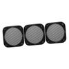 GETAJGHSD 3pcs Car Speaker Cover Mesh Guard Design Subwoofer Protector for and Construction Easy Installation Fit for Various Car Models view 1