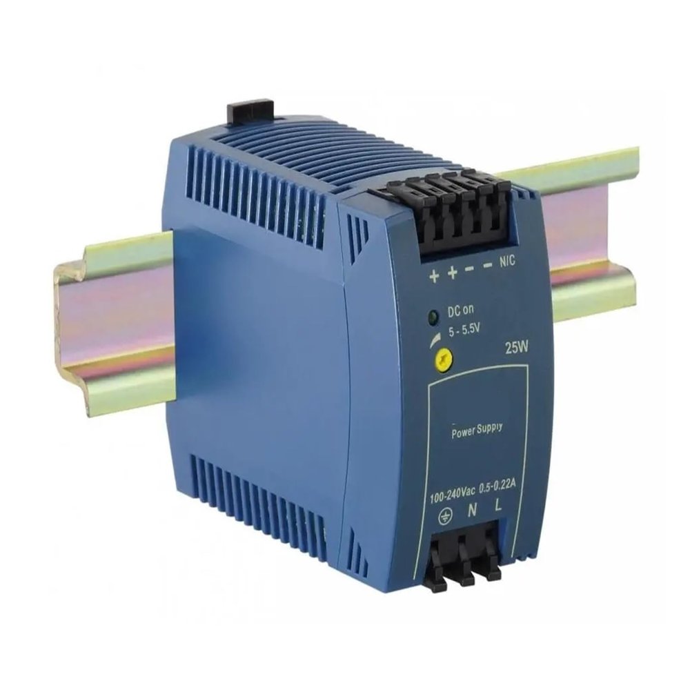 Arionyx Switching Power Supply DIN-Rail Power Supply ML30.101, 5V DC, 5A Output, 25W, Single Phase, ML30.101 ML 30.101