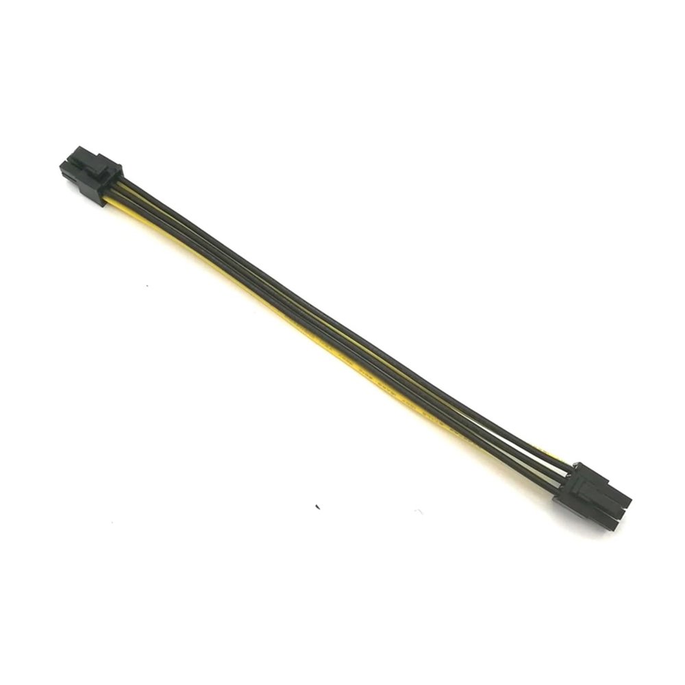 Chunsu 16AWG 6Pin PCI-E Male to Male Power Supply Cable for GPU Video Card ETH 20cm