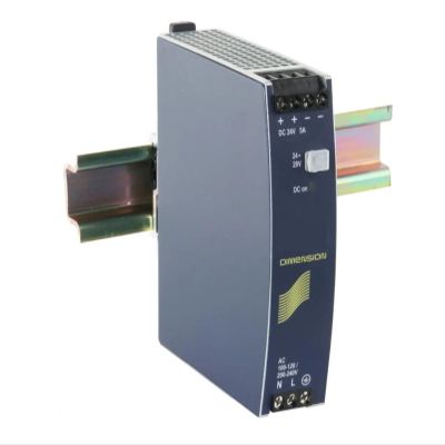 Arionyx Switching Power Supply DIN-Rail Power Supply CS5.241, 24V DC, 5A Output, 120W, Single Phase, CS5.241 CS 5.241