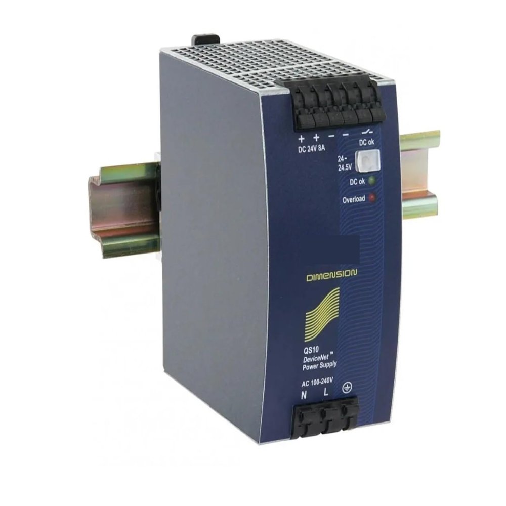 Arionyx Switching Power Supply DIN-Rail Power Supply QS10.DNET, 24V DC, 8A Output, 192W, Single Phase, QS10.DNET