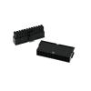 Chunsu 5 Sets 4.2mm Motherboard 24Pin Male and Female MB ATX Housing Connector Black White for PC(No pins,11) view 1