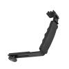 Camera Flash Speedlite Mount, 1/4 Thread Camera Flash L Bracket Mount, Dual Hot Shoes Holder Mount Adapter, for DV Microphone LED Light view 4