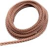 Chunsu 8 Strand 7N Pure Monocrystalline Copper Wire Thick 8 Strand 504 Core for DIY Earphone/Keyboard Cable(Copper) view 1