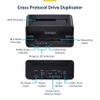 StarTech.com M.2 NVMe to 2.5"/3.5" SATA Drive Duplicator, Dual Bay Standalone Cloner/Drive Dock, 27GB/min, NVMe to SATA / SATA to NVMe, TAA view 2
