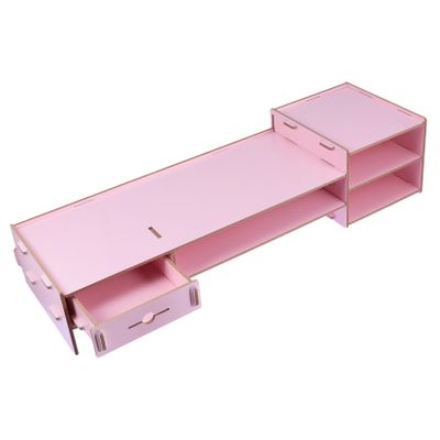 CONGARTENO Desktop Monitor Stand Desk Riser Storage Computer Screen Riser Office Desk Accessory