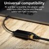 Philips USB C to Ethernet Adapter, Transfer Data 1 Gbps, Works w/Ethernet Cables, Portable USB C Adapter for MacBook Pro, MacBook Air 2018 and Later, iPad Pro 2018 and Later, XPS, Black, SWL3583B/37 view 4