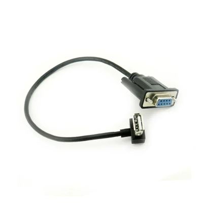 ACGTUY USB 2.0 A Female to RS232 DB9 Female Serial Cable Adapter Converter Built with F/;TD/;1 Chipset Reliable Adapters