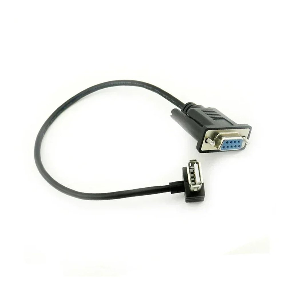 ACGTUY USB 2.0 A Female to RS232 DB9 Female Serial Cable Adapter Converter Built with F/;TD/;1 Chipset Reliable Adapters