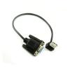 ACGTUY USB 2.0 A Female to RS232 DB9 Female Serial Cable Adapter Converter Built with F/;TD/;1 Chipset Reliable Adapters view 4