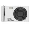 4K 50MP Digital Camera HD 16x Digital Zoom 2.8 Inch LCD Screen Anti Shake Autofocus Retro Compact Small Camera with Flash for Travel (White) view 1