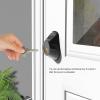 Fingerprint Door Entry Lock, Smart Biometric Sensor Key Fingerprint Lock with Tuya App, Mechanical Key for Wooden Door, Suitable for Ages view 3