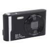 4K 50MP Digital Camera HD 16x Digital Zoom 2.8 Inch LCD Screen Anti Shake Autofocus Retro Compact Small Camera with Flash for Travel (Black) view 4