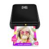 Kodak Step Instant Smartphone Photo Printer - 75 Sheets Bundle - Portable Mini Color Wireless Mobile Printer - Zink 2x3 Sticky-Back Photos - Bluetooth Compatible with Smart Devices - Fun App -Black view 2