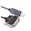 ACGTUY USB to RS232 DB25 Serial Adapter Cable Compatible with The Fanuc CNC DNCLINK Configuration Copy Setting(1M) view 1