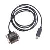 ACGTUY USB to RS232 DB25 Serial Adapter Cable Compatible with The Fanuc CNC DNCLINK Configuration Copy Setting(1M) view 2