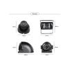 6CH Recording DVR 1080P Car Rear View Camera Truck Vehicle Support BSD 10.1" IPS Monitor DVR(None TF Card) view 3