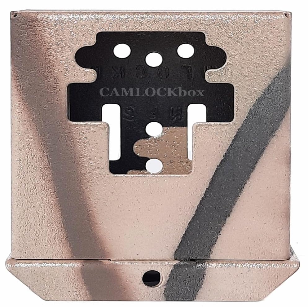 Steel Security Lock Box for Spartan Eclipse Trail Camera (SR4-BK)
