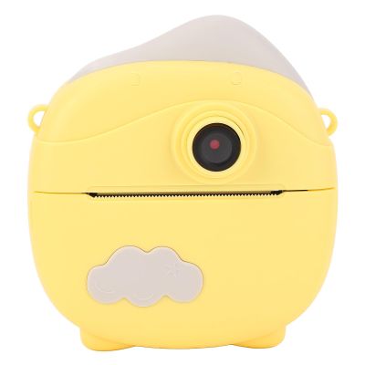 Instant Print Camera, Thermal Printing Digital Selfie Camera 2 Inch HD Screen Multiple Zoom Photo Video Taking Rechargeable with Print Paper for Travel (64GB)