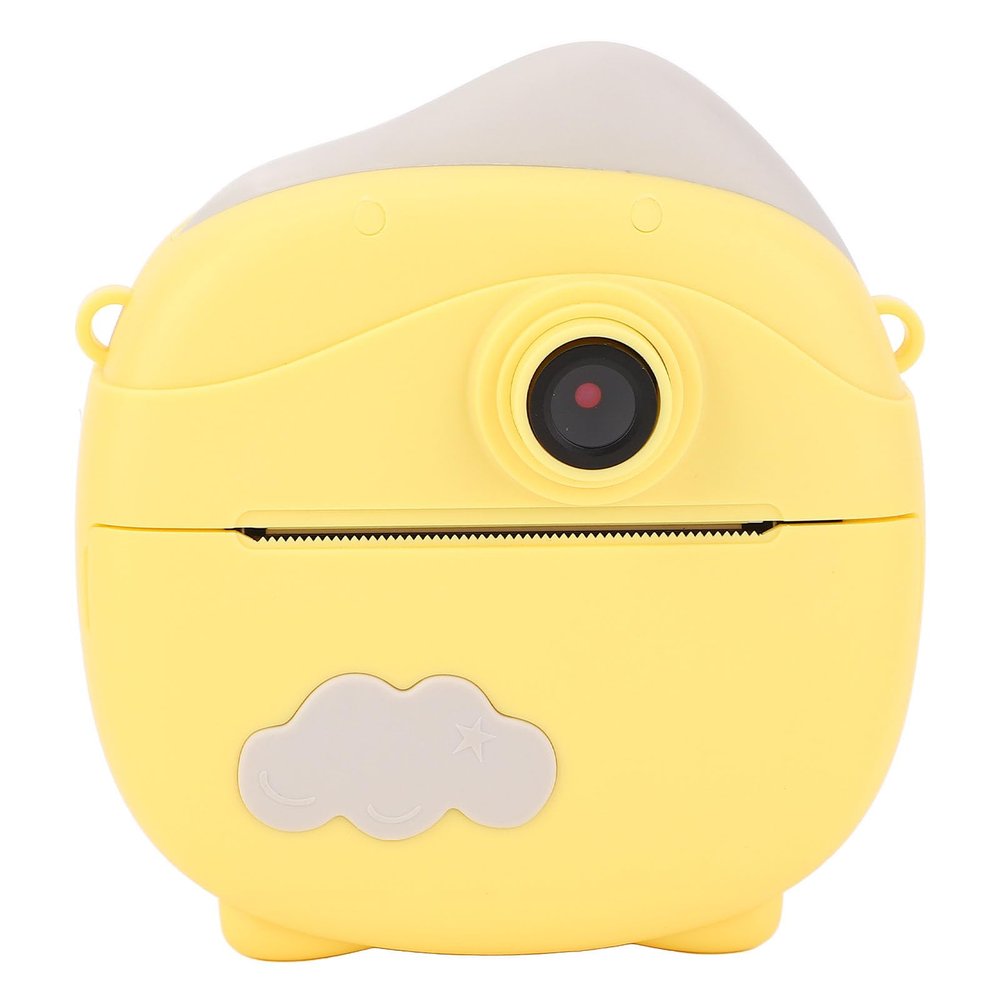 Instant Print Camera, Thermal Printing Digital Selfie Camera 2 Inch HD Screen Multiple Zoom Photo Video Taking Rechargeable with Print Paper for Travel (64GB)