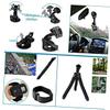 Gadpiparty Action Camera Accessory Set with Floating Stick Tripod Suction Cup and Strap Compatible with Gopro Osmo Action for Versatile Photography view 2