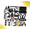 Gadpiparty Action Camera Accessory Set with Floating Stick Tripod Suction Cup and Strap Compatible with Gopro Osmo Action for Versatile Photography view 3