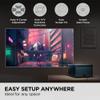 ViewSonic LX60HD LED Portable Projector w/ Built-in Google TV and Netflix, Auto Focus, Bluetooth, and Wi-Fi (Renewed) view 4