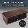 SoundBeast Stereo Shelf System with CD Player, Bluetooth, FM Radio, USB Playback, Aux in, Optical in, Alarm Clock, & Remote Control view 4