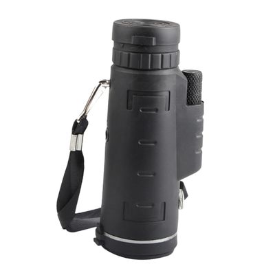 SECFOU Monocular Telescope Compact Lightweight and Powerful Scope for Outdoor Activities Bird Watching Travel and Concerts Black