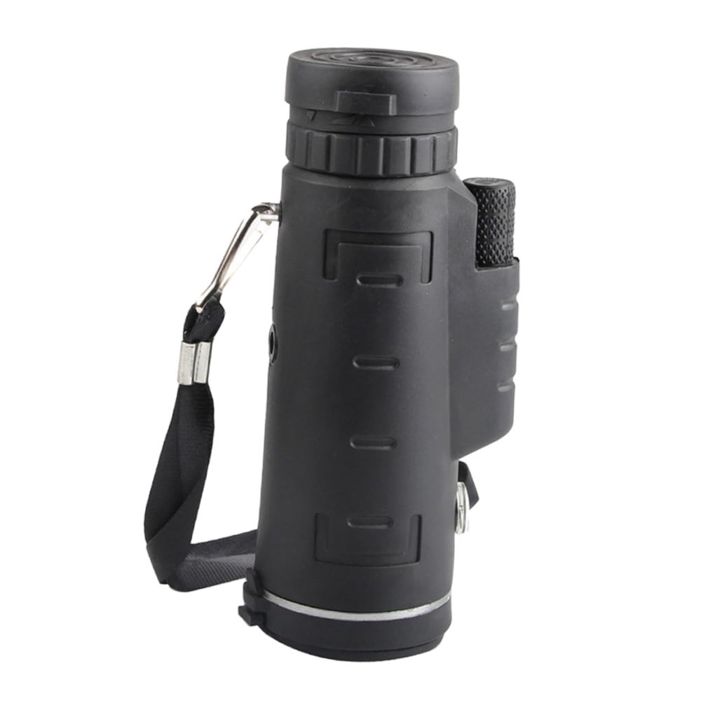 SECFOU Monocular Telescope Compact Lightweight and Powerful Scope for Outdoor Activities Bird Watching Travel and Concerts Black