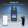 Retevis RB58 Bluetooth Waterproof Walkie Talkies with Wireless Earpieces,AI Noise Cancelling Two-Way Radios with 3-Zone 256 Channels,Group Call,APP Adjustment 2 Way Radios for Business Teams (6-Pack) view 3