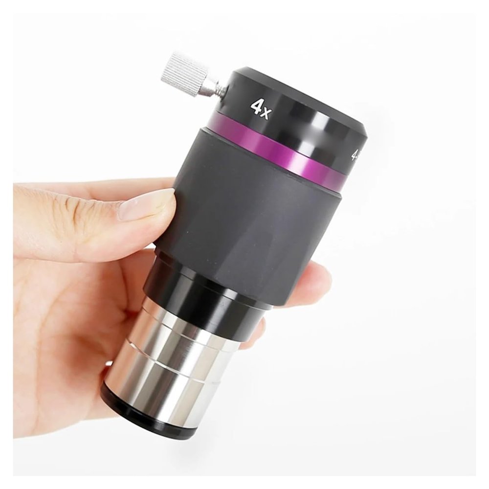 1.25 Inch 31.7mm 2X 3X 4X 5X Components for Magnification Mirror(4X)