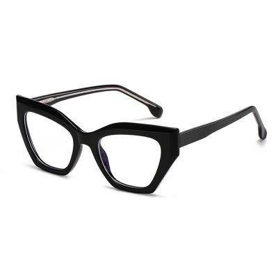 laureles Sexy Blue Light Blocking Cat Eye Reading Glasses for Women Readers Computer Magnifying Eyewear Frame (c1, +1.25 Magnification)