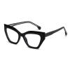 laureles Sexy Blue Light Blocking Cat Eye Reading Glasses for Women Readers Computer Magnifying Eyewear Frame (c1, +1.25 Magnification) view 1