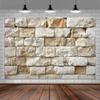 10x6.5 ft Jerusalem Stone Wall Backdrop Ancient Jerusalem Buildings Photo Backdrops Old City Jerusalem Israel Cityscape Photography Background Party Supplies Room Decor Banner Photo Booth Props view 1